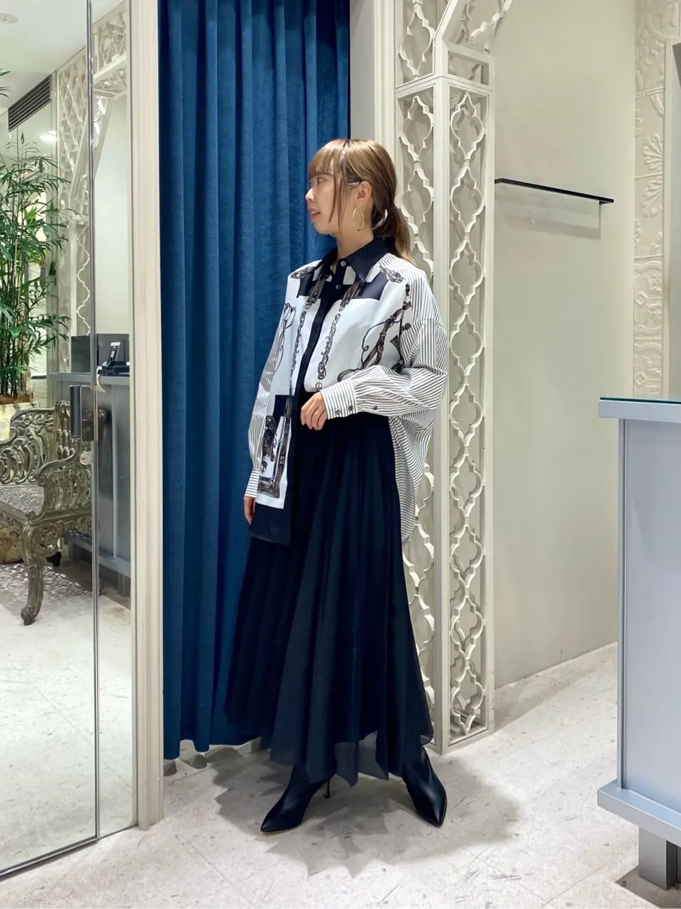 GRACE CONTINENTAL Abe コーディネート画像