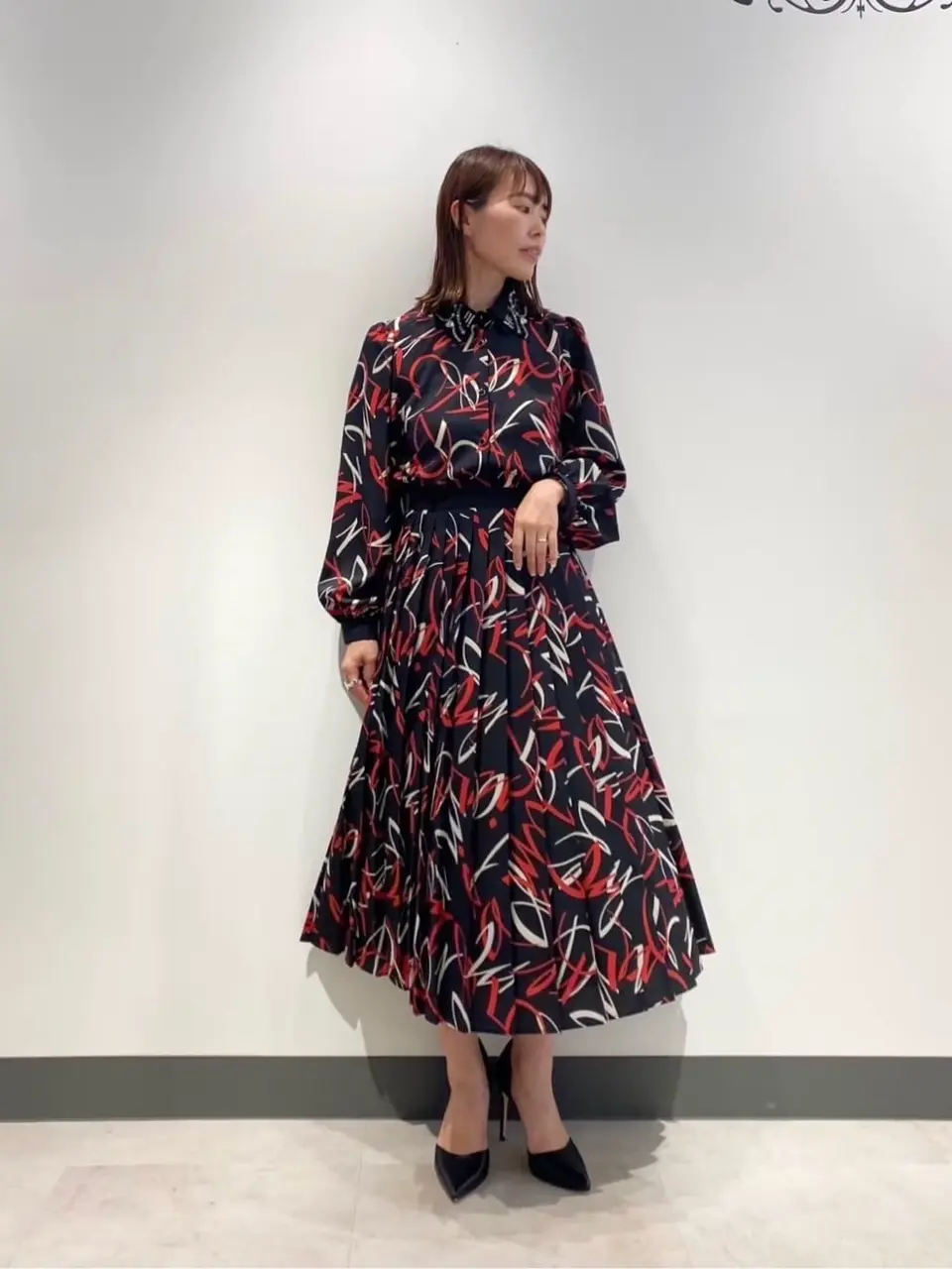 GRACE CONTINENTAL 古川温子 コーディネート画像