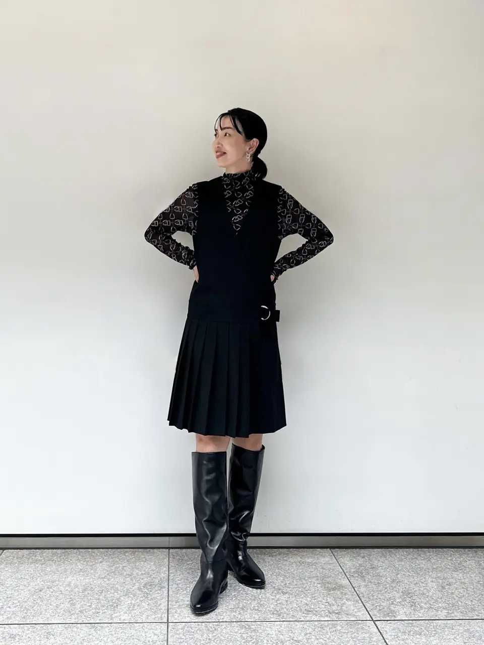 GRACE CONTINENTAL 尾田亜沙美 コーディネート画像