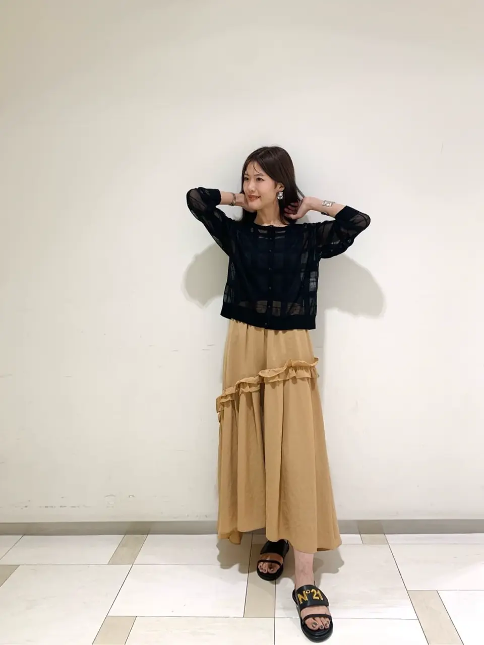 GRACE CONTINENTAL A.Kameyama コーディネート画像