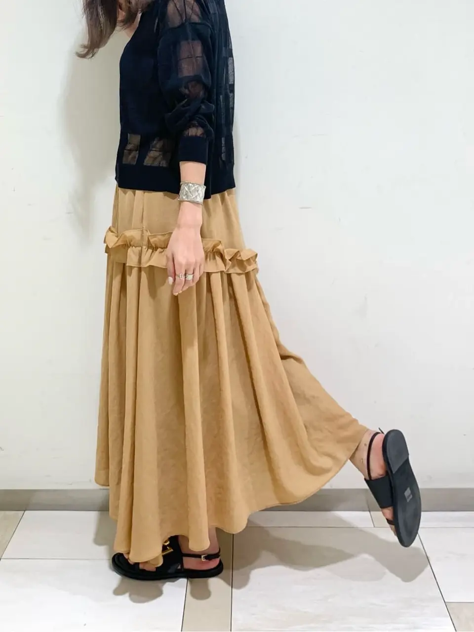 GRACE CONTINENTAL A.Kameyama コーディネート画像