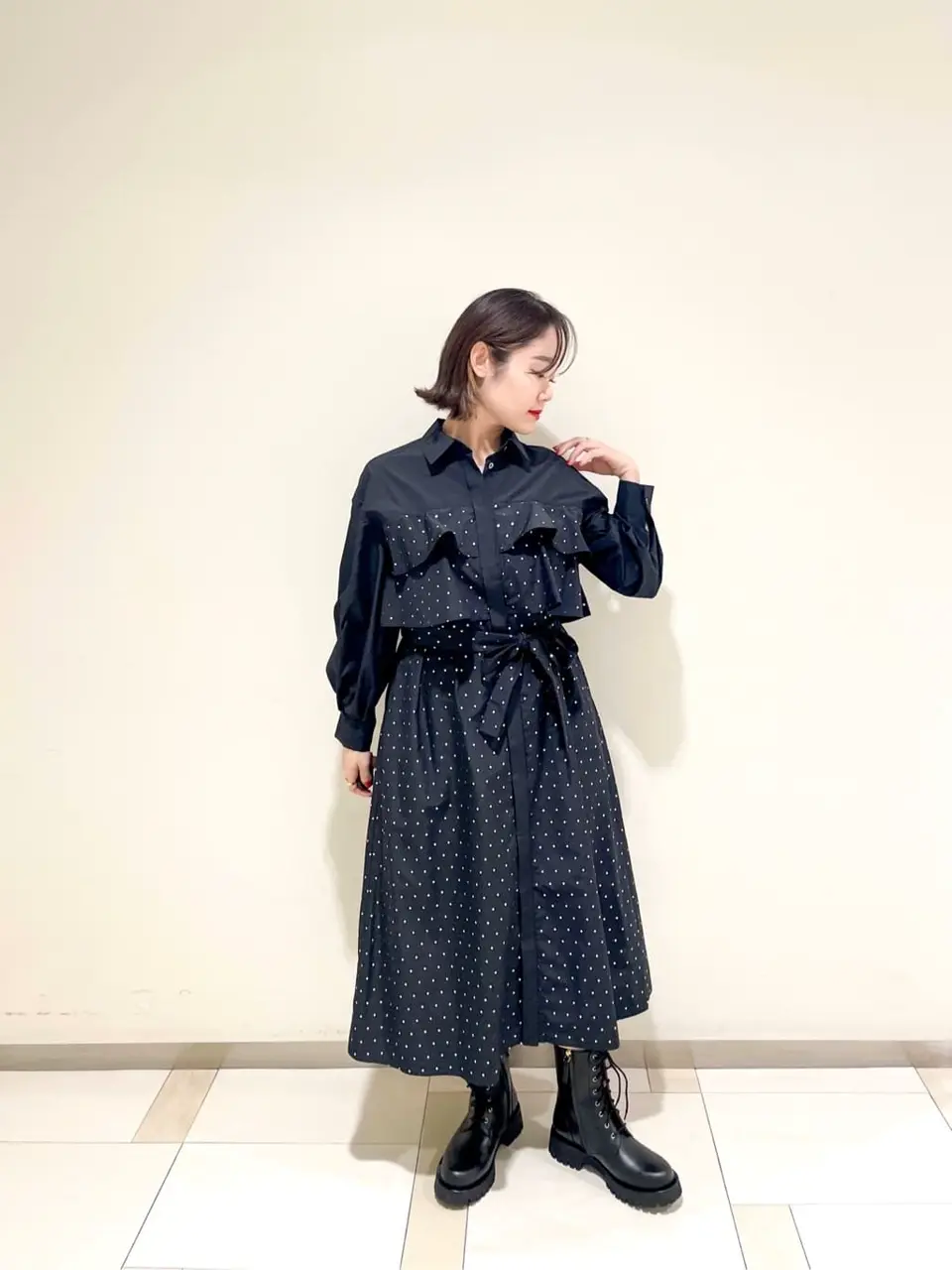 GRACE CONTINENTAL SAYUMI Nagashima コーディネート画像