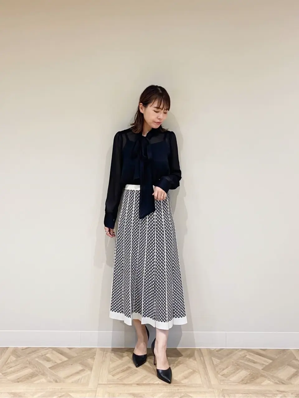 GRACE CONTINENTAL 古川温子 コーディネート画像