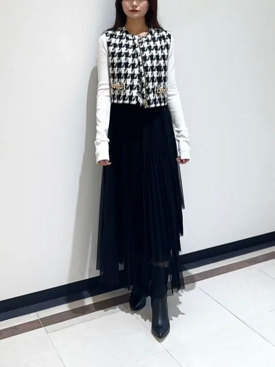 GRACE CONTINENTAL MORITA AI コーディネート画像