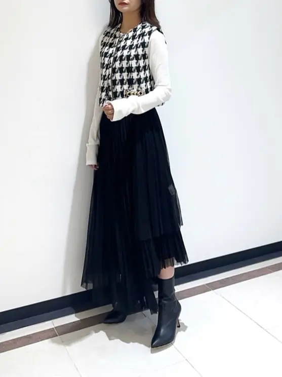 GRACE CONTINENTAL MORITA AI コーディネート画像