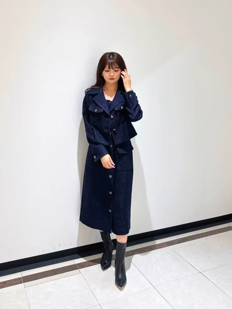 GRACE CONTINENTAL MORITA AI コーディネート画像