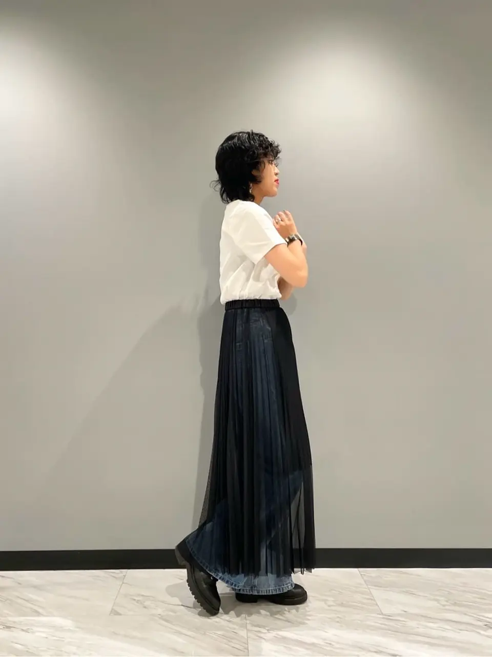 GRACE CONTINENTAL yoshi コーディネート画像