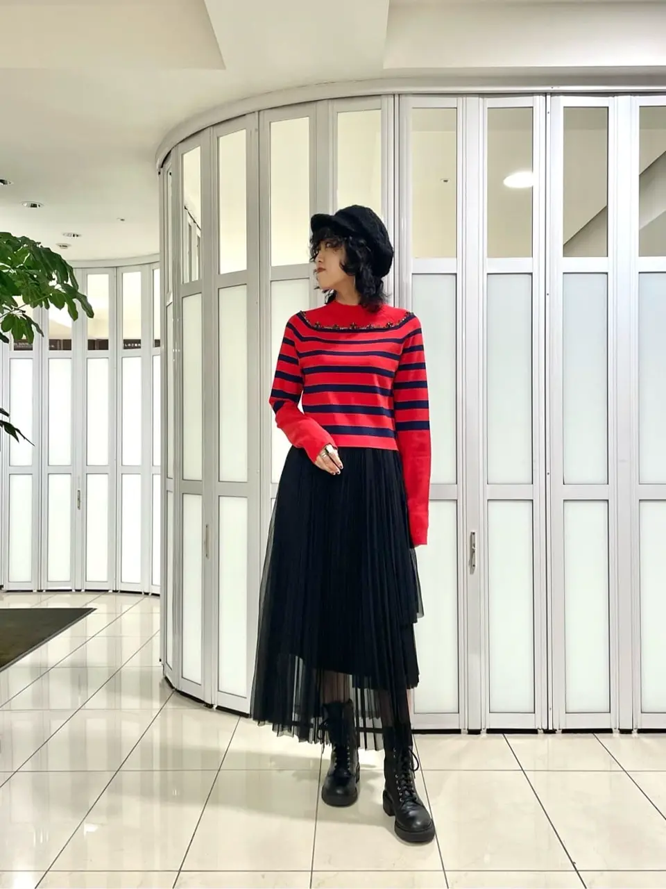 GRACE CONTINENTAL yoshi コーディネート画像