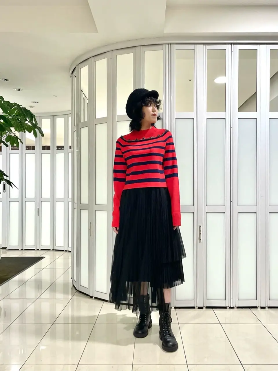 GRACE CONTINENTAL yoshi コーディネート画像