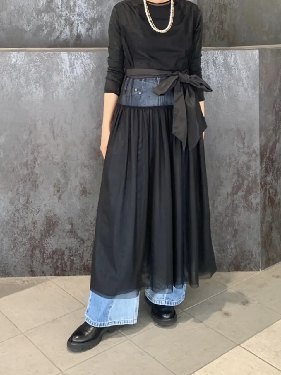 GRACE CONTINENTAL yoshi コーディネート画像