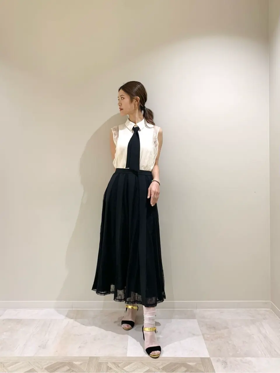 GRACE CONTINENTAL A.Kameyama コーディネート画像