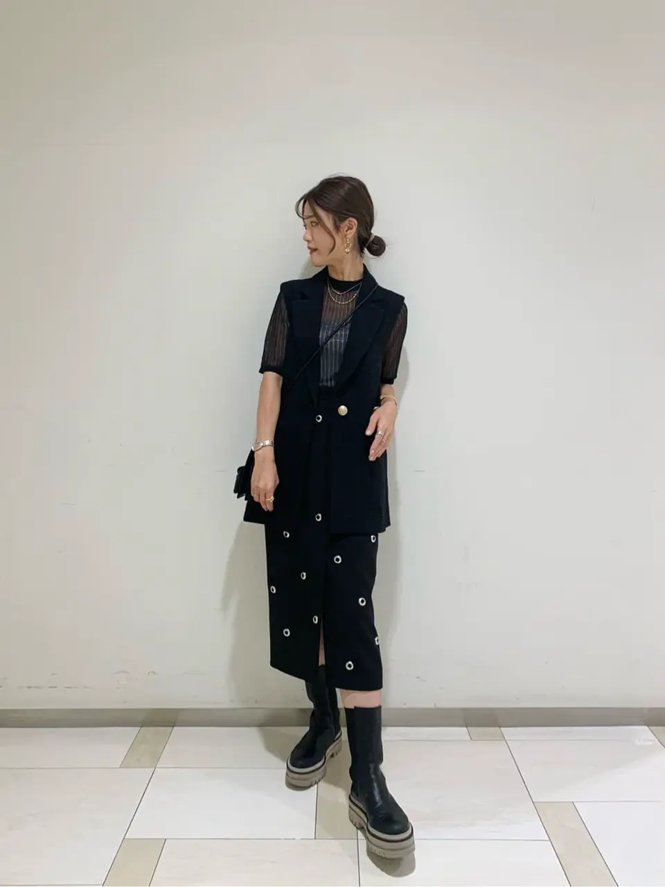 GRACE CONTINENTAL A.Kameyama コーディネート画像