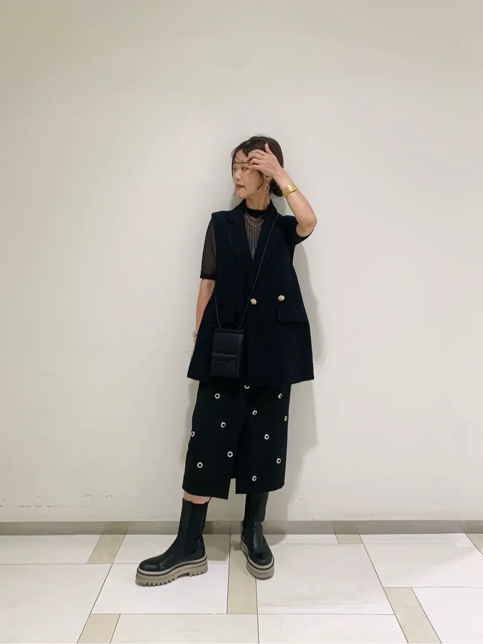 GRACE CONTINENTAL A.Kameyama コーディネート画像