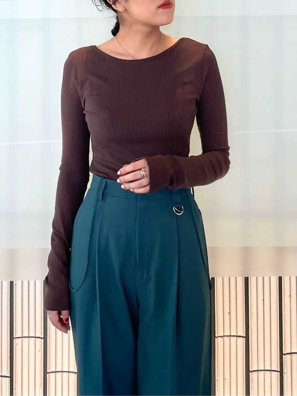 GRACE CONTINENTAL yoshi コーディネート画像