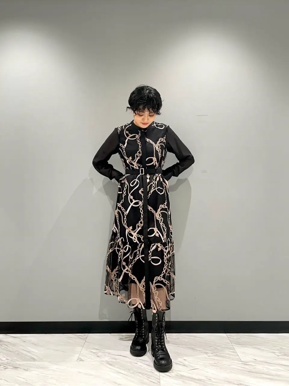 GRACE CONTINENTAL yoshi コーディネート画像