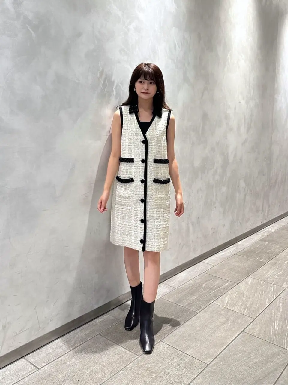 GRACE CONTINENTAL MORITA AI コーディネート画像