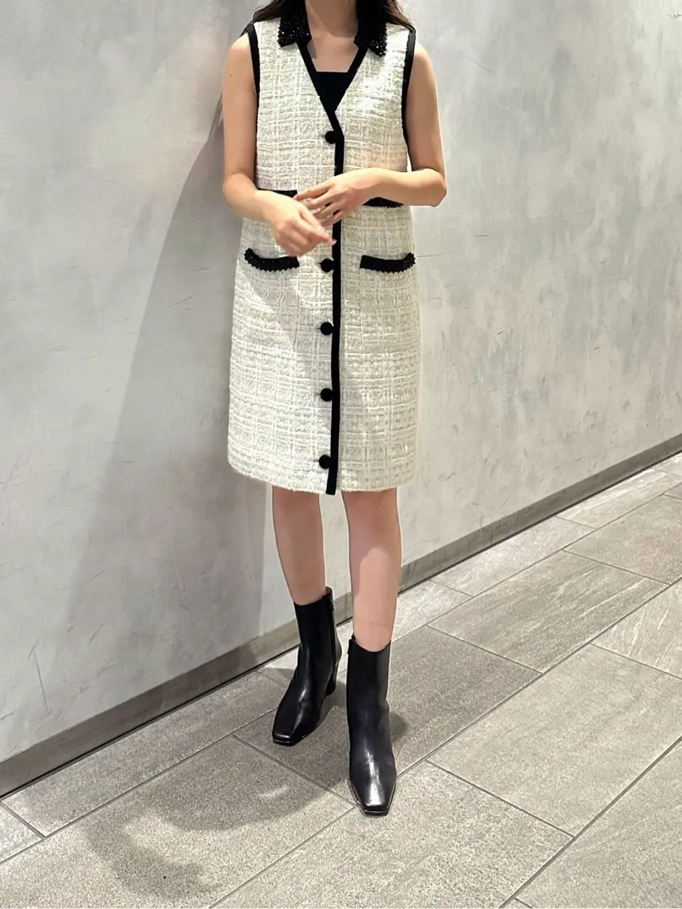 GRACE CONTINENTAL MORITA AI コーディネート画像