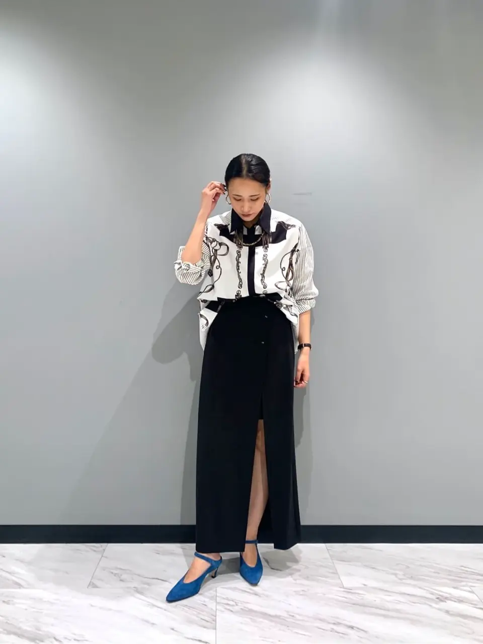 GRACE CONTINENTAL haruka iwasaki コーディネート画像