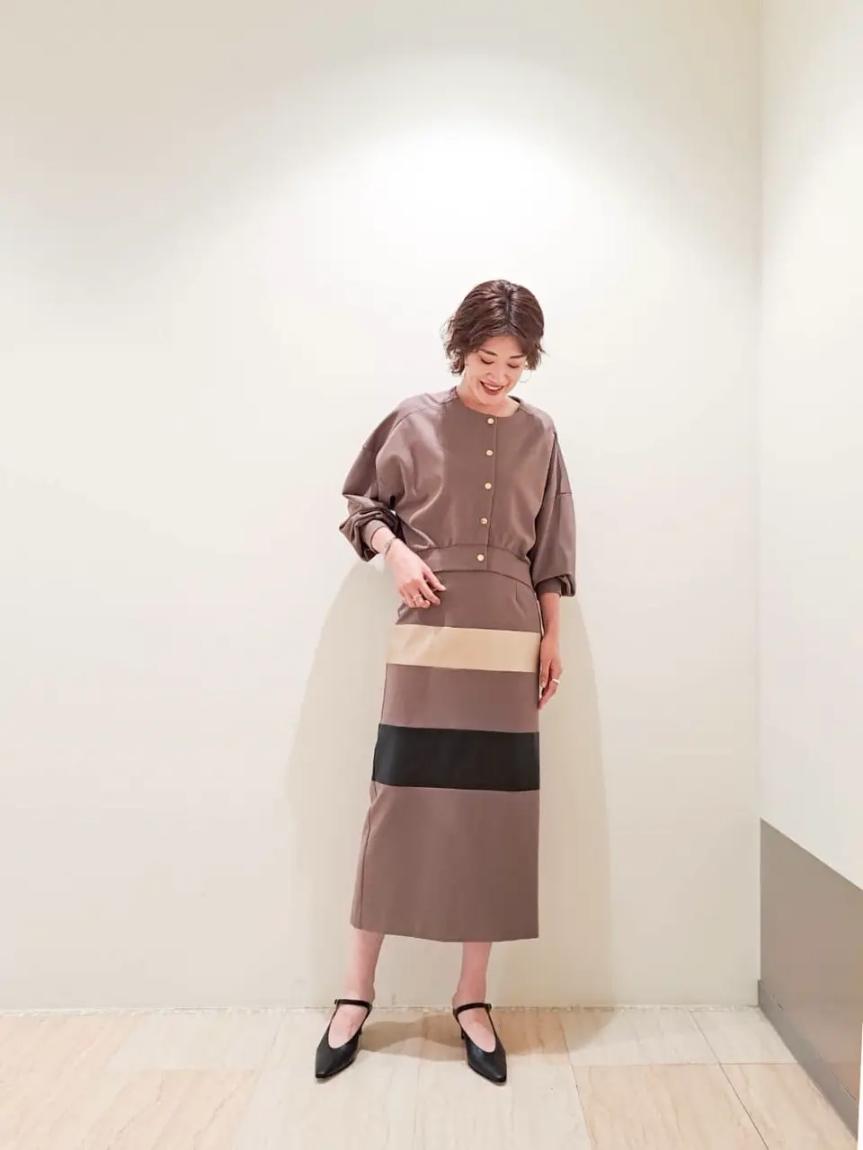 GRACE CONTINENTAL 今野　志保 コーディネート画像