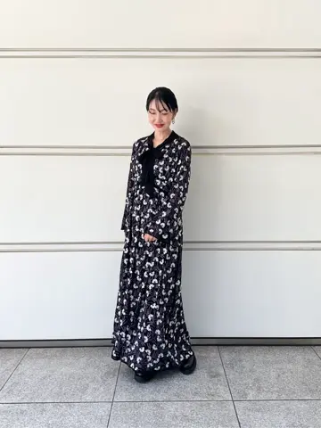 GRACE CONTINENTAL 尾田亜沙美 コーディネート画像