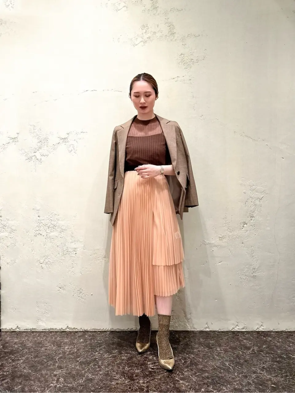 GRACE CONTINENTAL Kogane. コーディネート画像