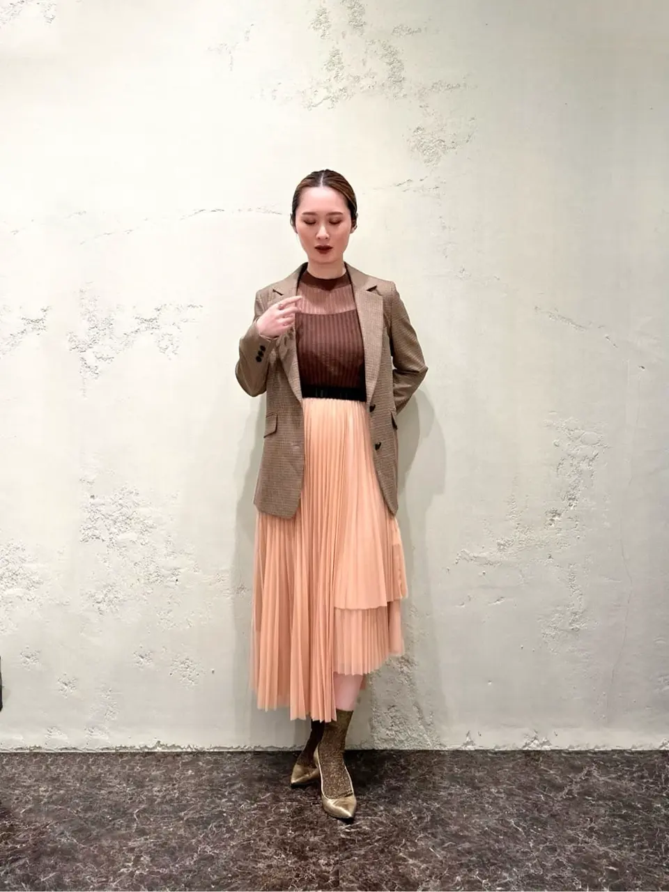 GRACE CONTINENTAL Kogane. コーディネート画像