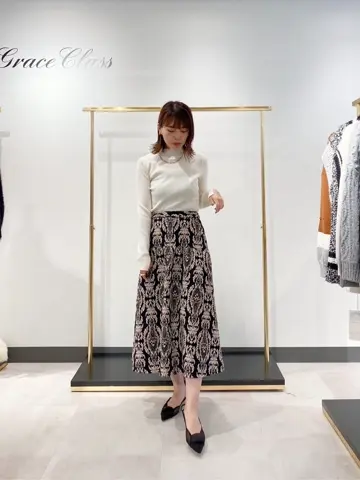 GRACE CONTINENTAL 古川温子 コーディネート画像