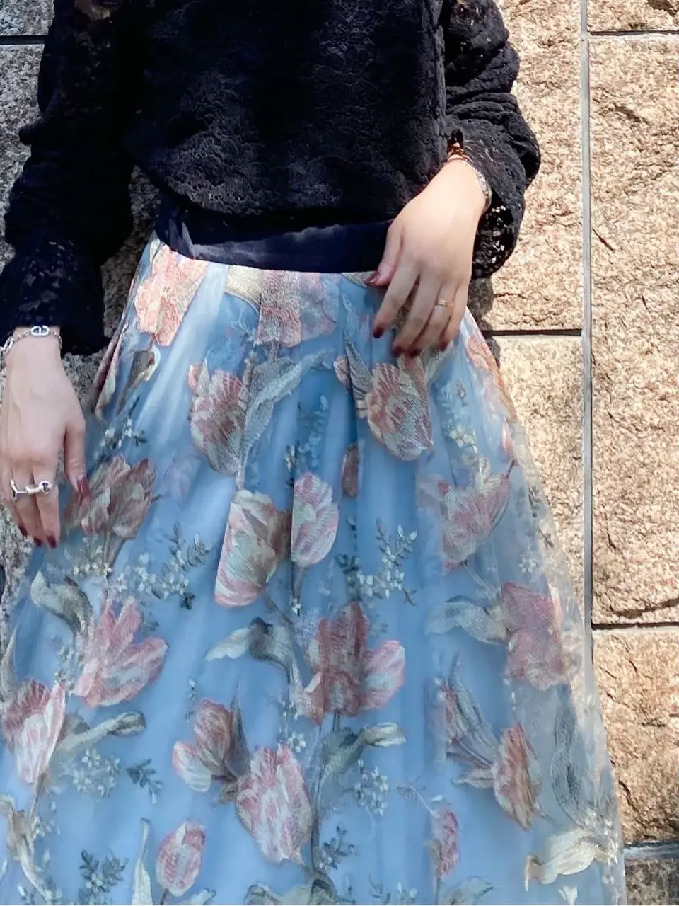 GRACE CONTINENTAL 古川温子 コーディネート画像