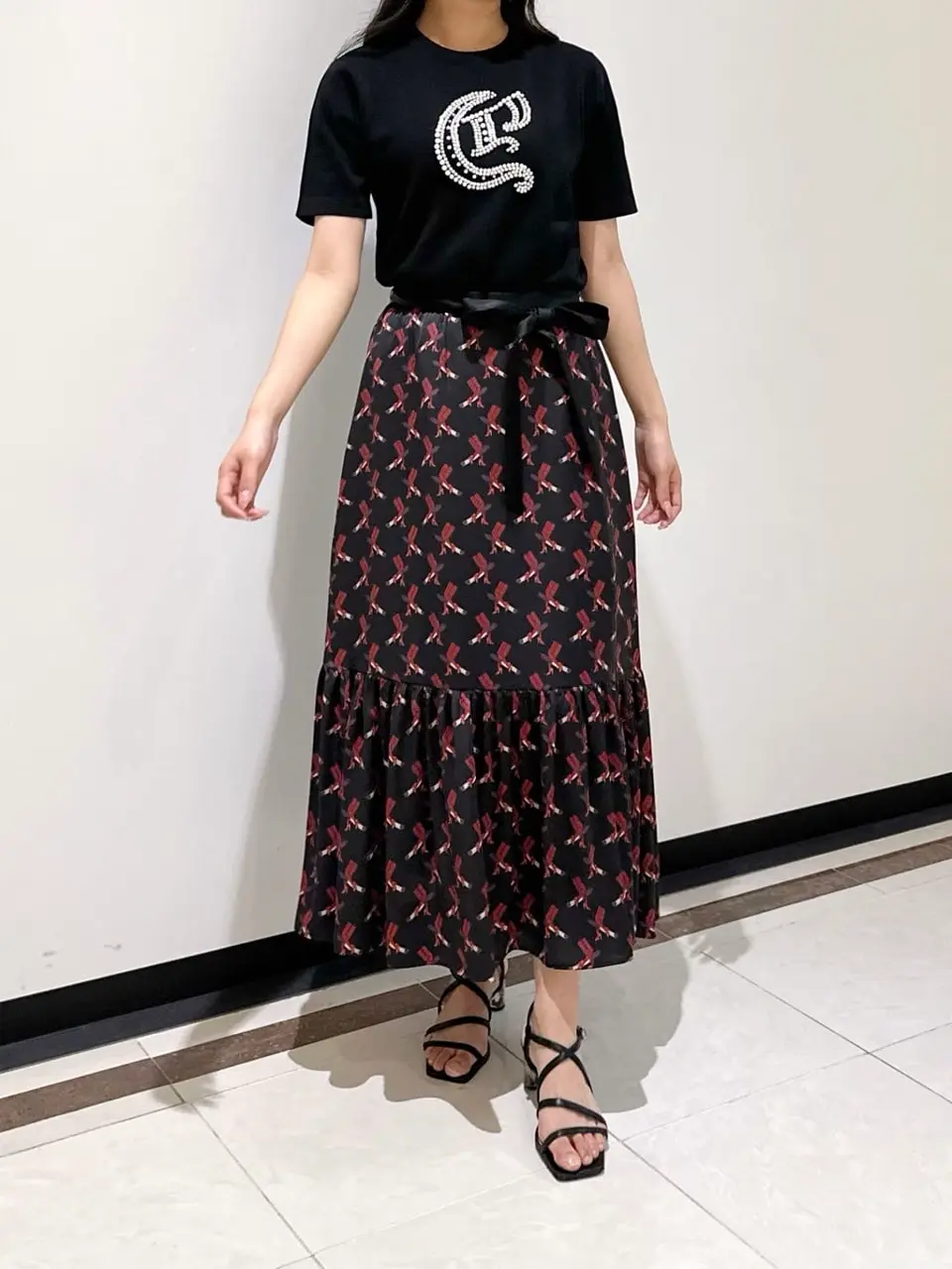 GRACE CONTINENTAL MORITA AI コーディネート画像