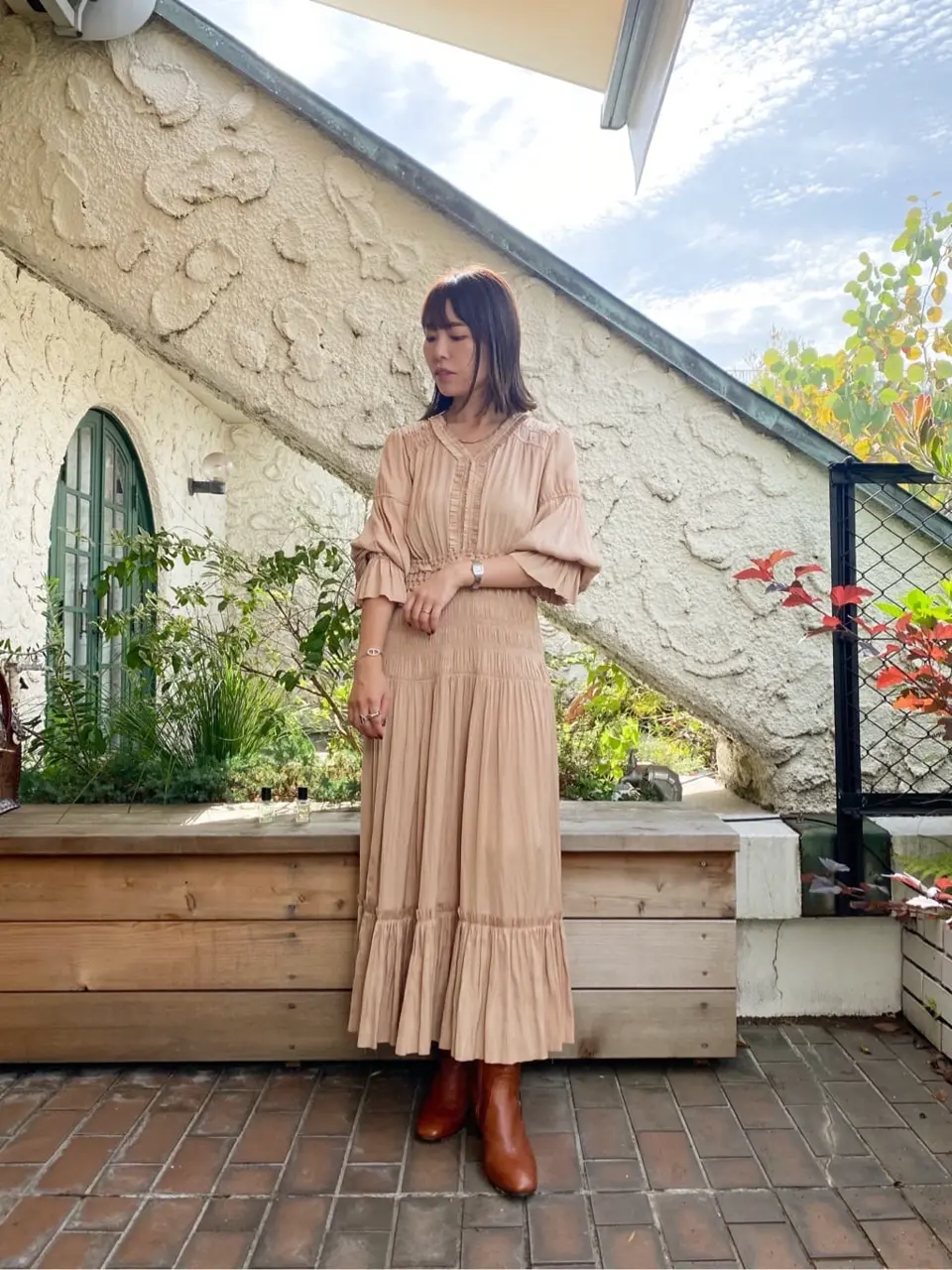 GRACE CONTINENTAL 古川温子 コーディネート画像