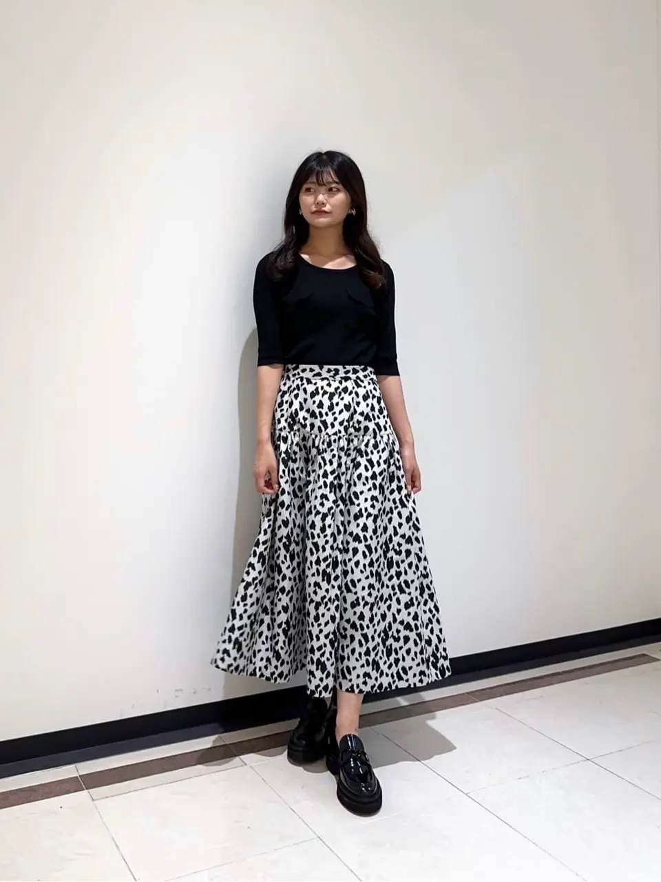 GRACE CONTINENTAL MORITA AI コーディネート画像