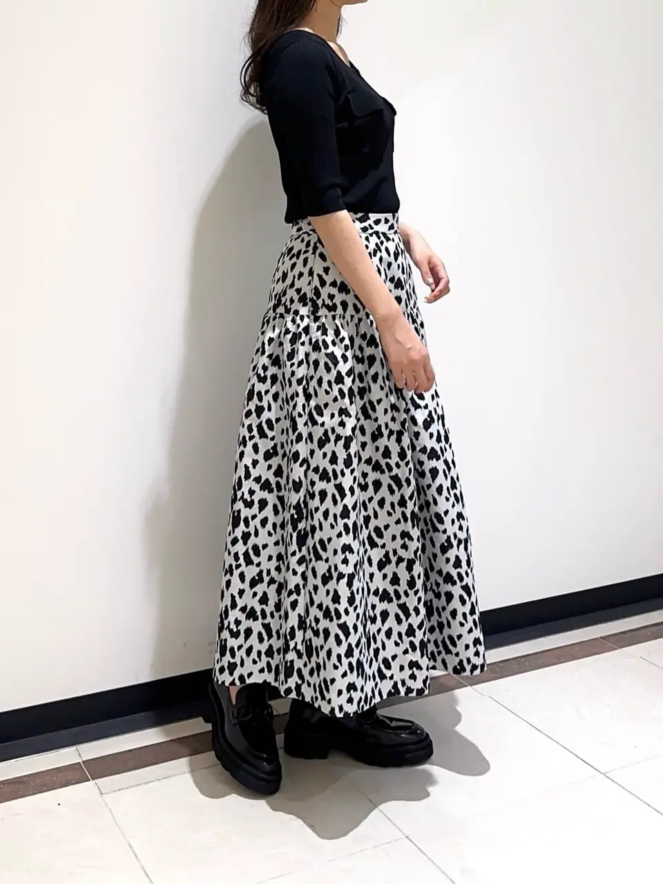 GRACE CONTINENTAL MORITA AI コーディネート画像