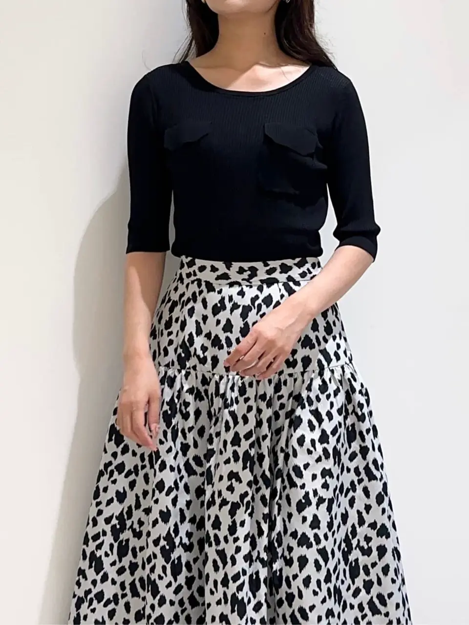 GRACE CONTINENTAL MORITA AI コーディネート画像