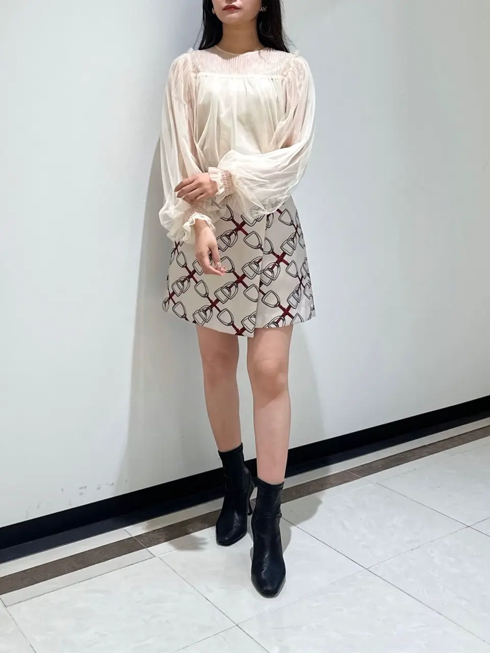 GRACE CONTINENTAL MORITA AI コーディネート画像