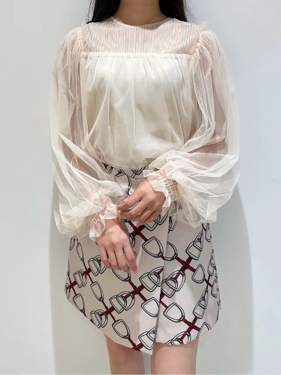 GRACE CONTINENTAL MORITA AI コーディネート画像