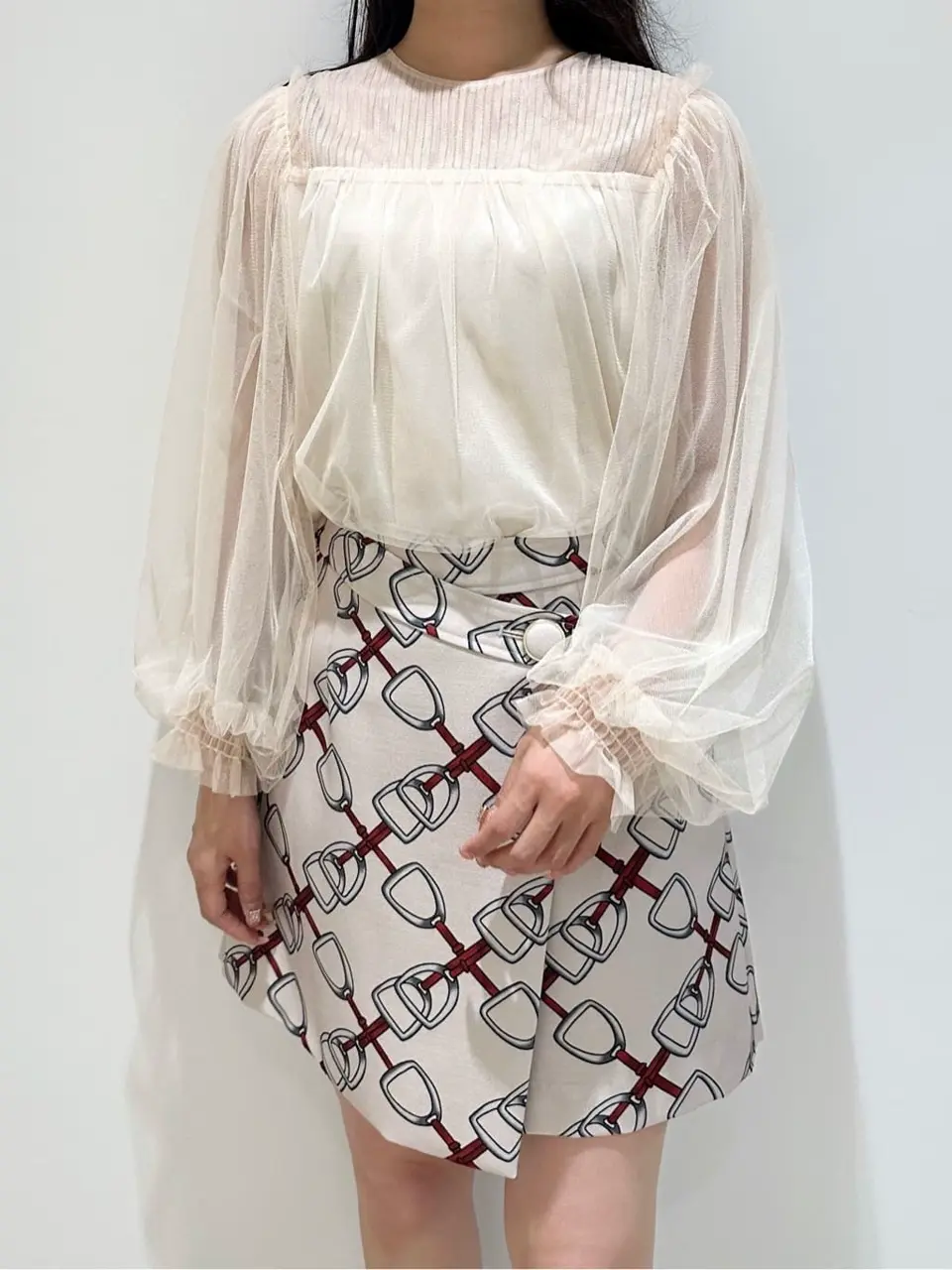 GRACE CONTINENTAL MORITA AI コーディネート画像