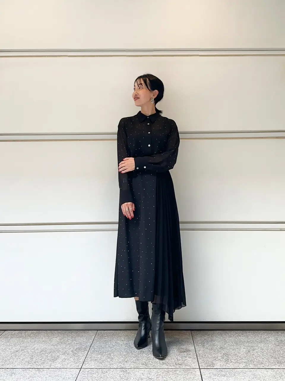 GRACE CONTINENTAL 尾田亜沙美 コーディネート画像