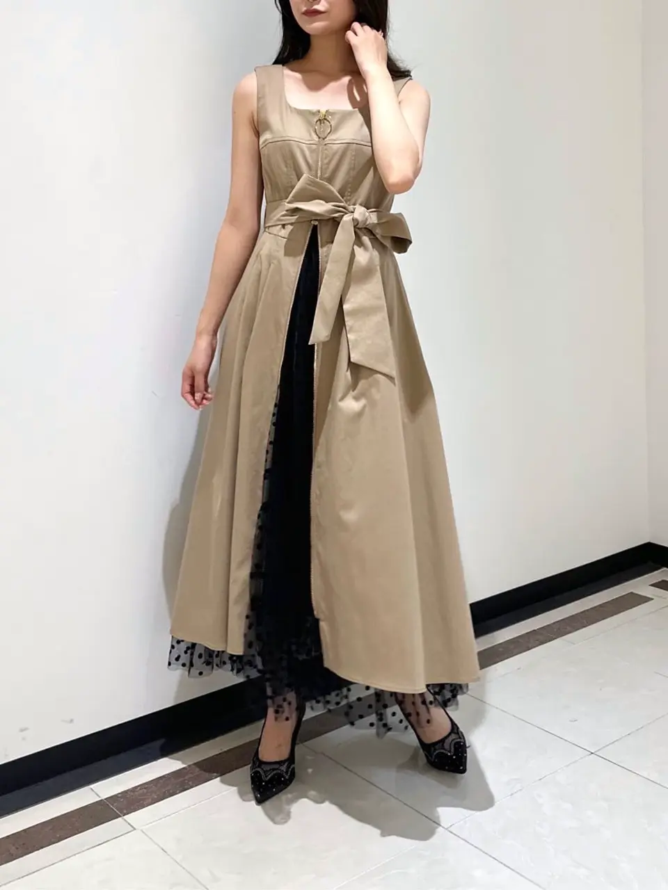 GRACE CONTINENTAL MORITA AI コーディネート画像