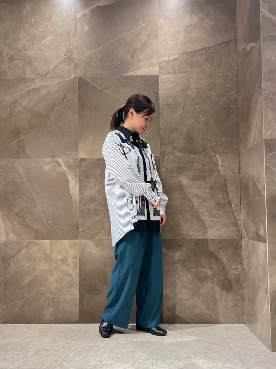 GRACE CONTINENTAL 穐山　香織 コーディネート画像