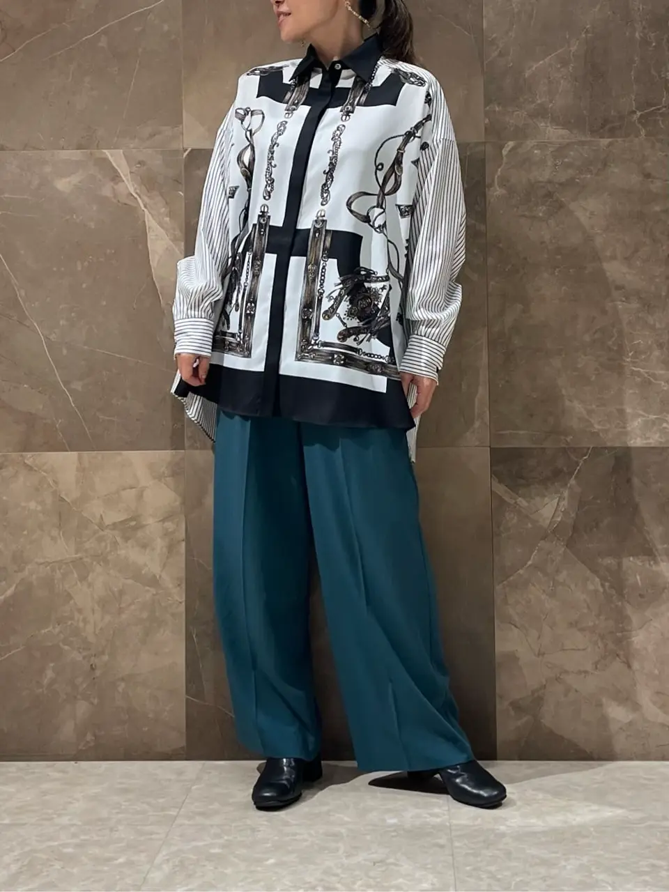 GRACE CONTINENTAL 穐山　香織 コーディネート画像