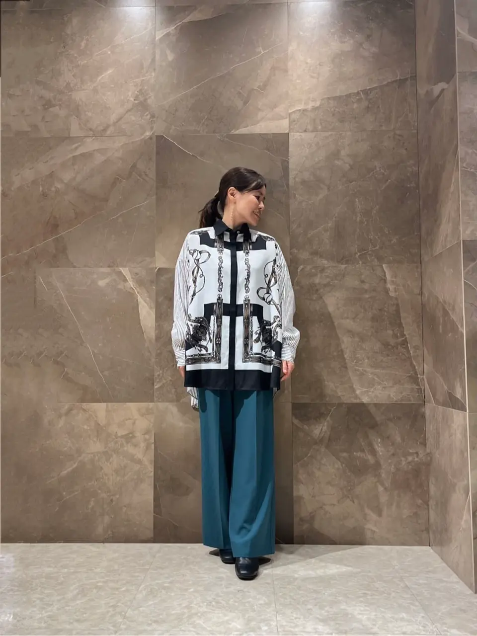 GRACE CONTINENTAL 穐山　香織 コーディネート画像