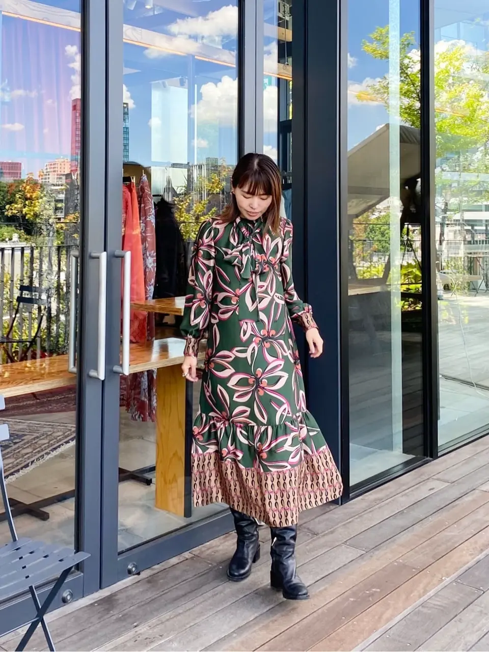 GRACE CONTINENTAL 古川温子 コーディネート画像