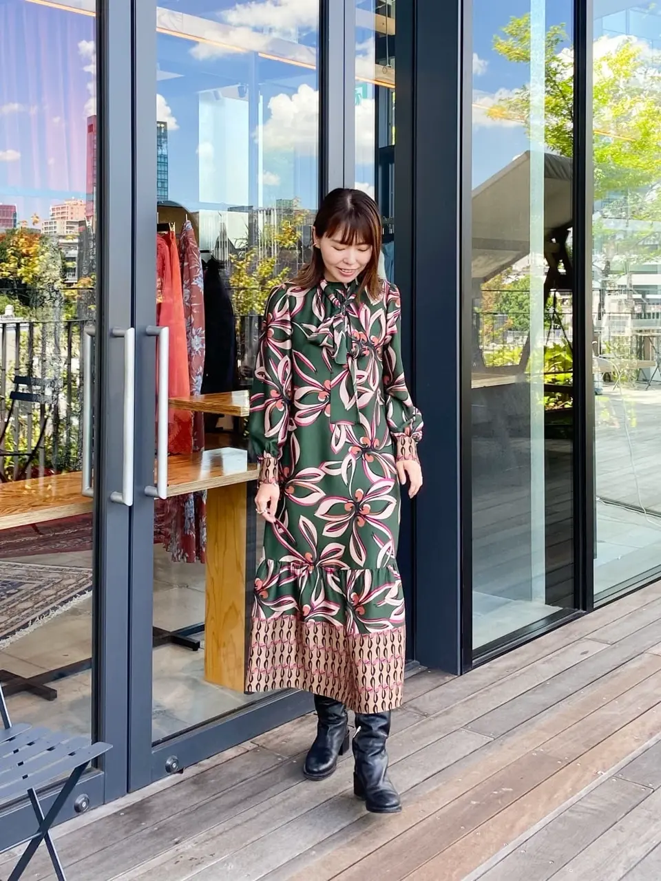 GRACE CONTINENTAL 古川温子 コーディネート画像