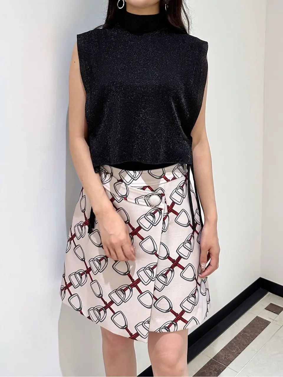 GRACE CONTINENTAL MORITA AI コーディネート画像