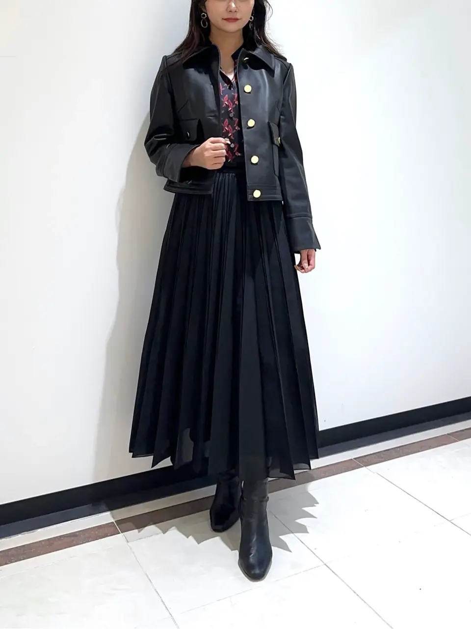 GRACE CONTINENTAL MORITA AI コーディネート画像