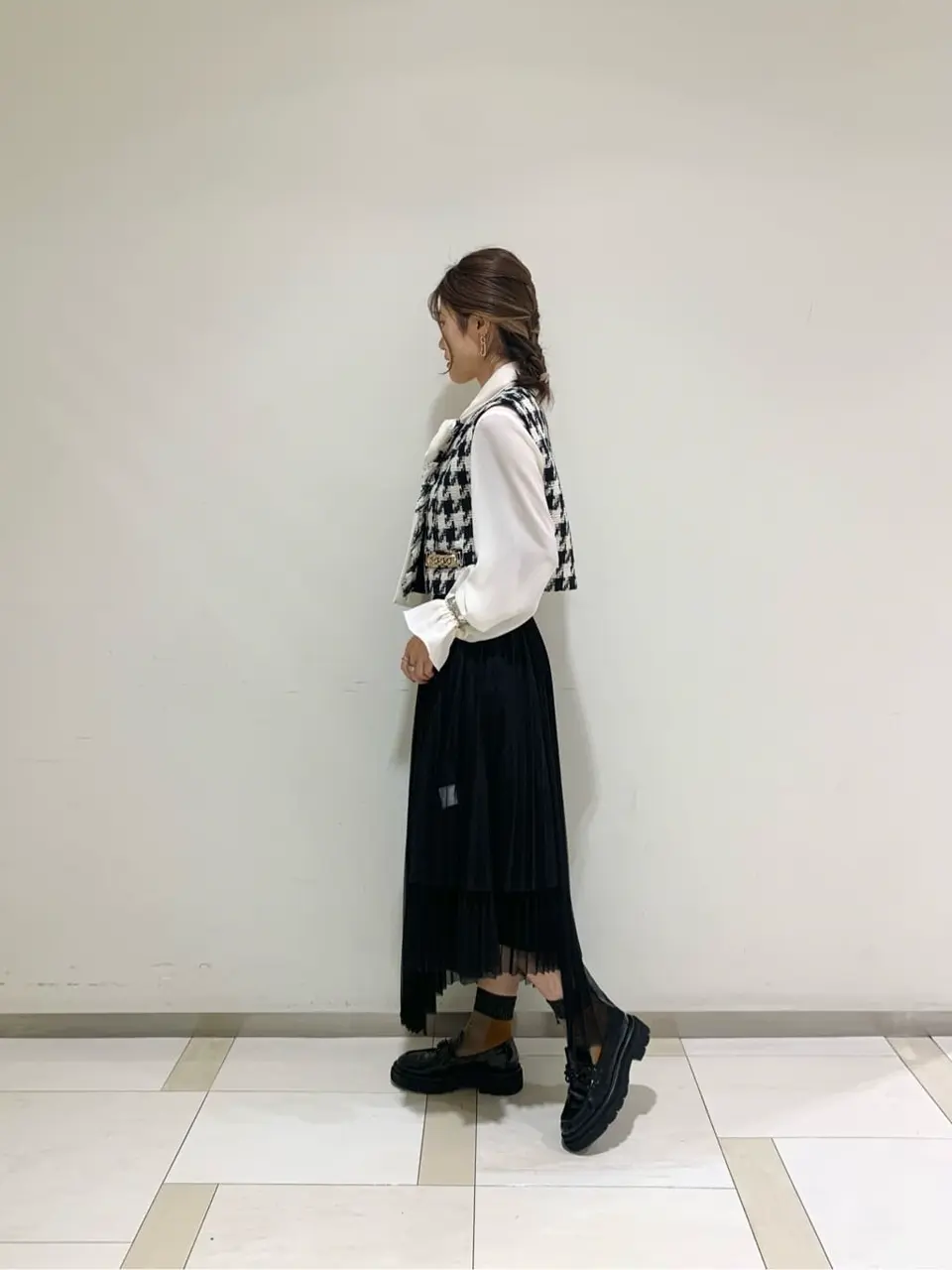 GRACE CONTINENTAL A.Kameyama コーディネート画像