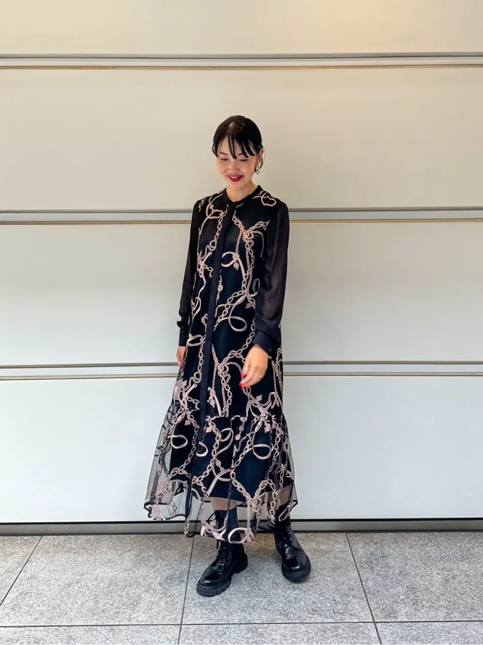 GRACE CONTINENTAL 尾田亜沙美 コーディネート画像