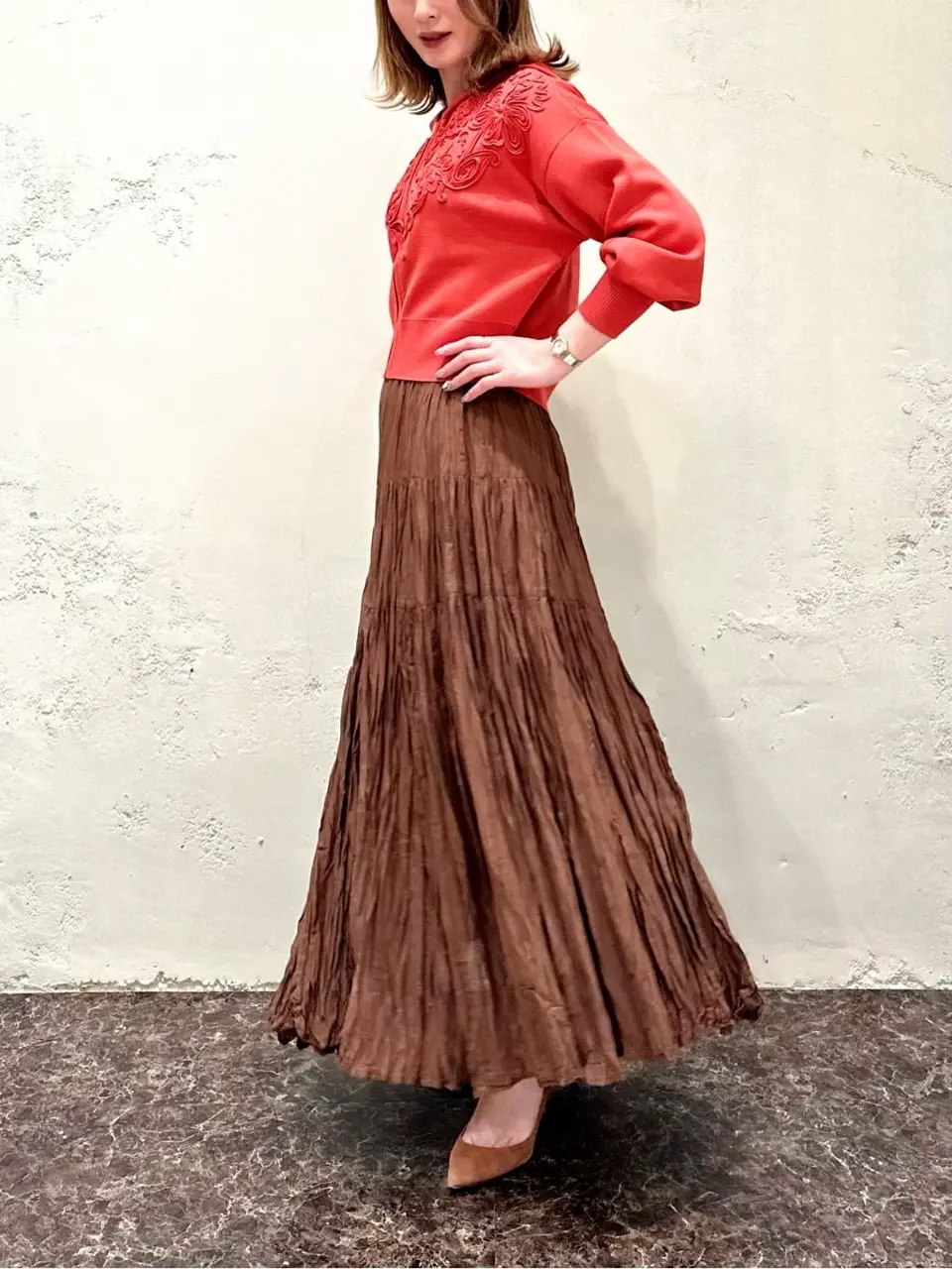 GRACE CONTINENTAL Kogane. コーディネート画像