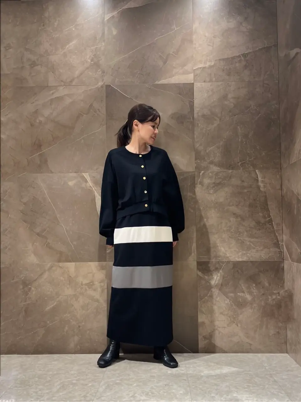 GRACE CONTINENTAL 穐山　香織 コーディネート画像