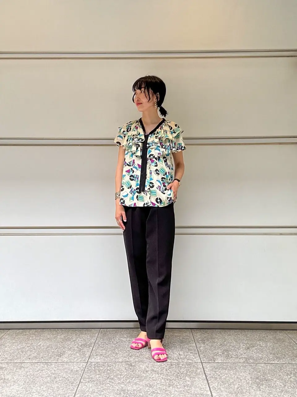 GRACE CONTINENTAL 尾田亜沙美 コーディネート画像